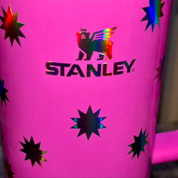 🩷 Stanley x Target Popsicle Pink Starburst 40oz Tumbler 👙 - Picture 4 of 5